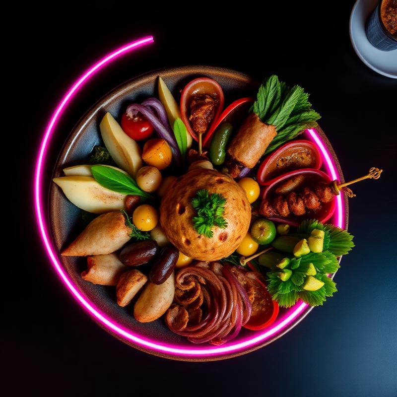 Signature food platter